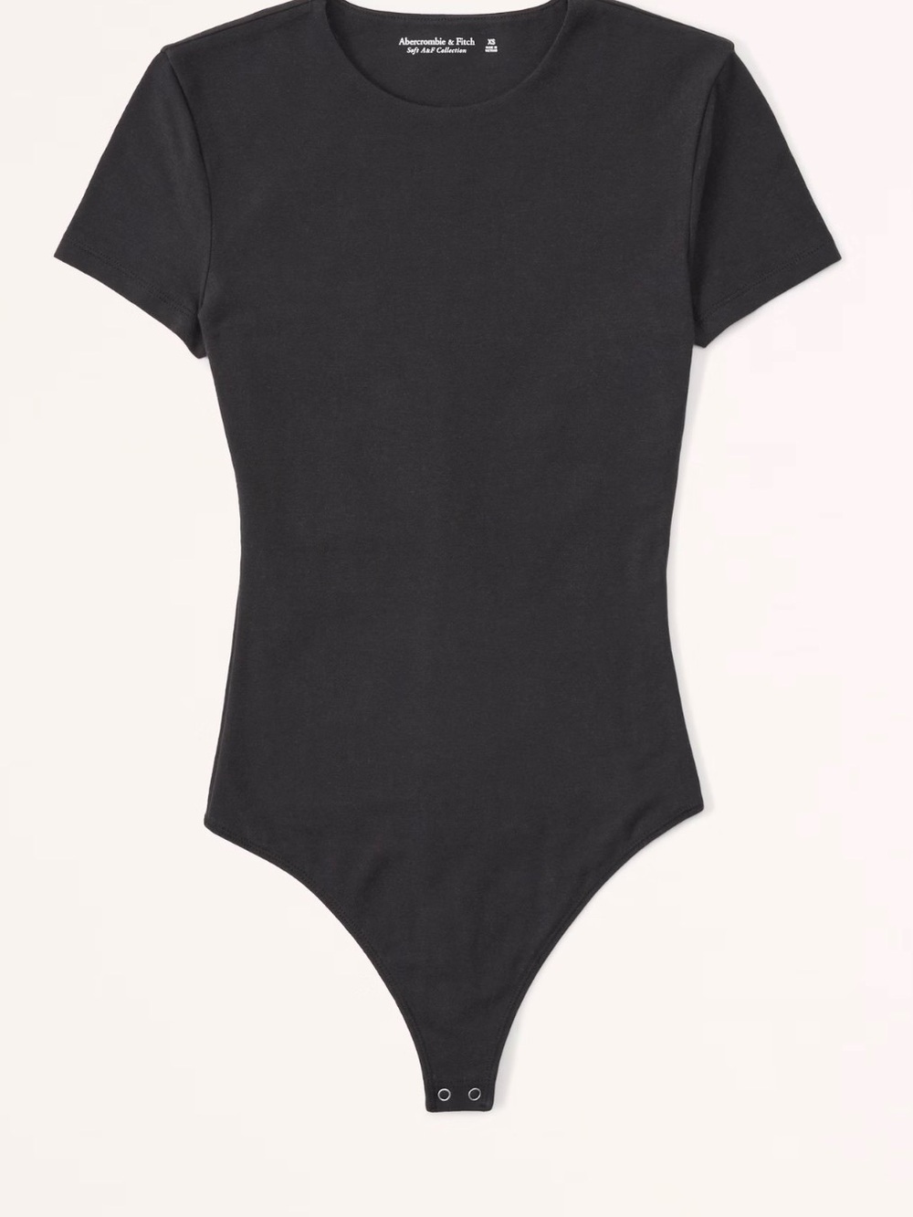 Abercrombie & Fitch Black Short Sleeve Bodysuit Size S - Picture 3 of 3